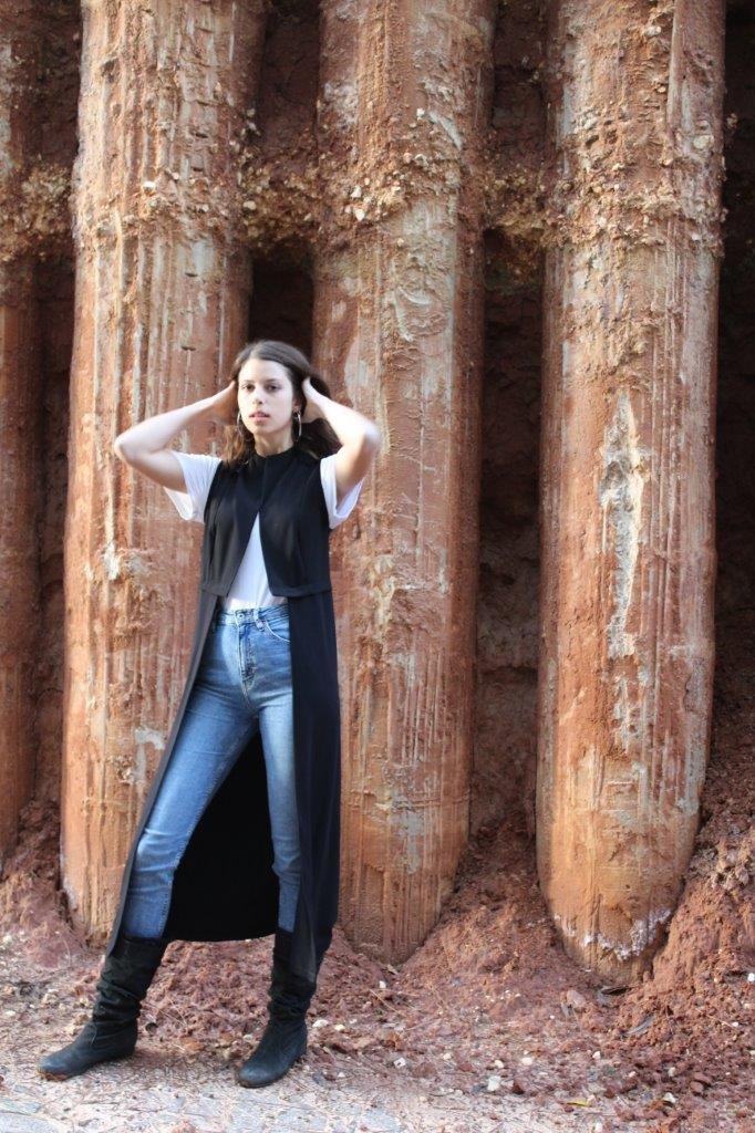 Sculptural Maxi Vest 3 (L)