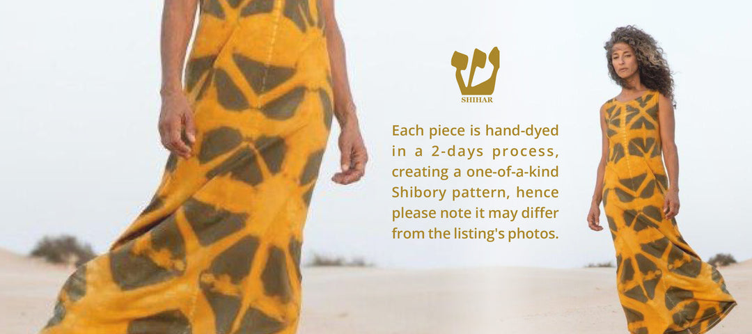 Shibori dye Oversize Dress