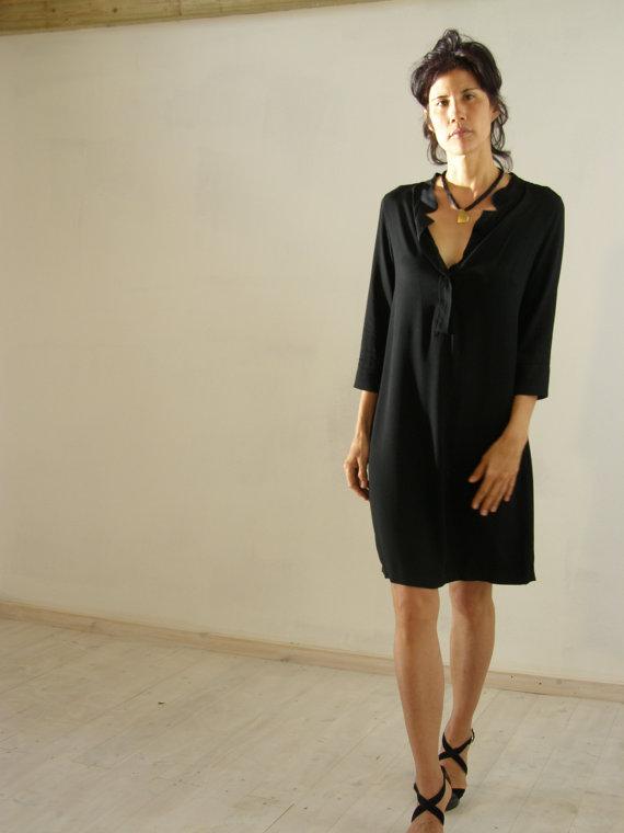 black oversized tunic dress YTCAMLO Oversized Womens Maxi Dress Casual Summer Half Sleeve Tunic Dress Lightweight Baggy Linen Dress Quick Dry Swing Boho Dress, Black S