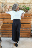 Oversize Cotton Cropped Top